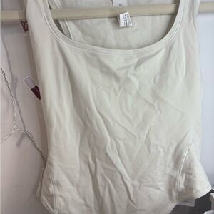 Lululemon Wundermost Square-Neck Bodysuit XXS
